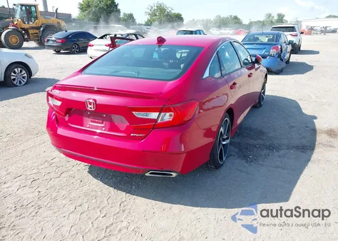 2019 Honda Accord Sport from USA, damaged, VIN 1HGCV1F38KA152158